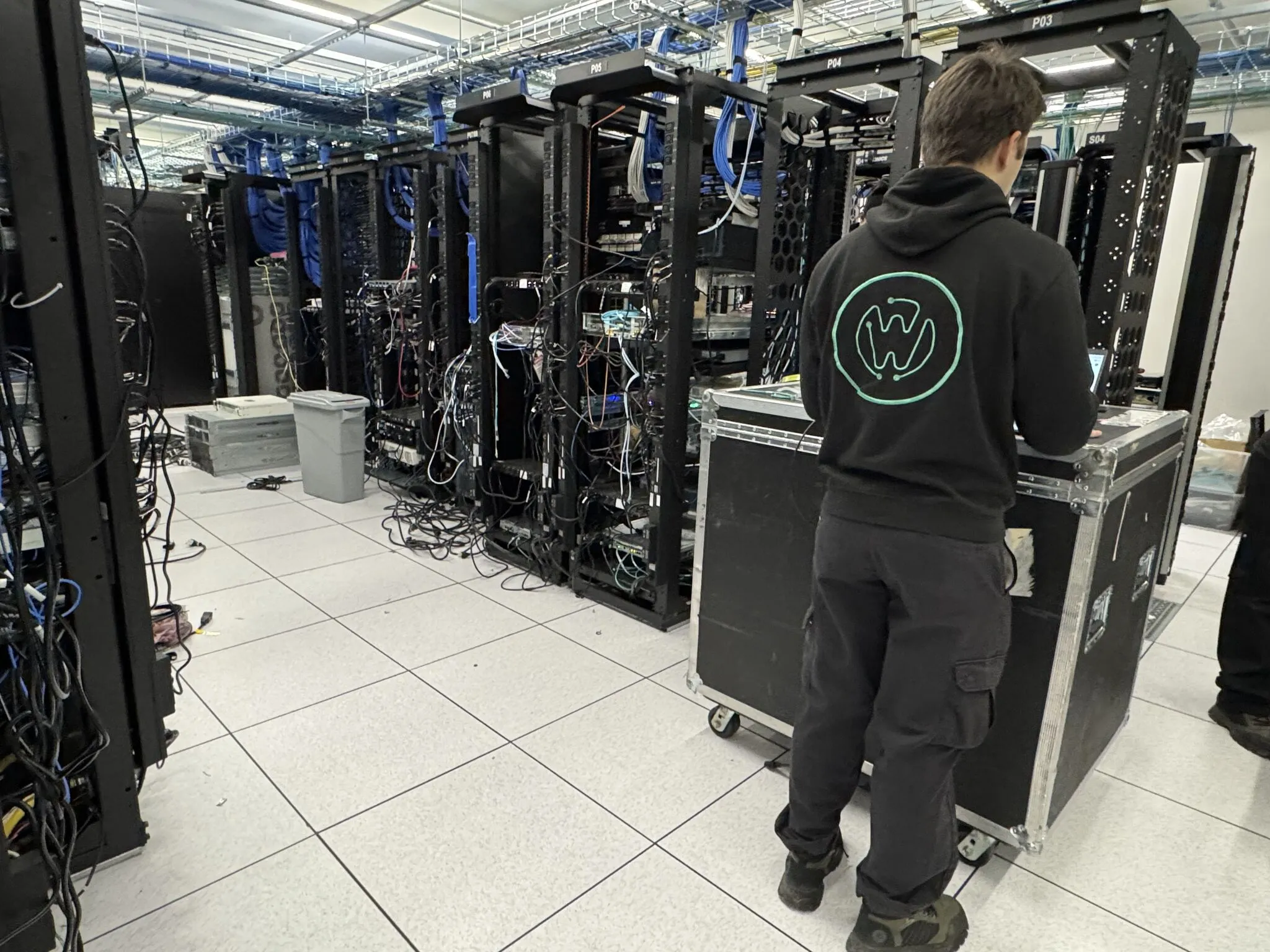 Secure data center decommissioning and server removal operation