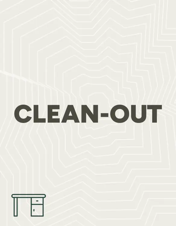 Sustainable Clean-Out